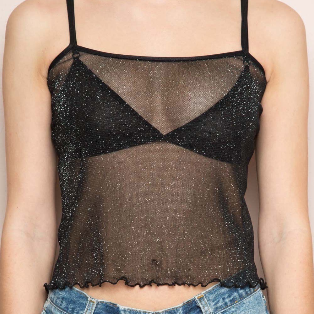 Brandy Melville Audrey Glitter Tank